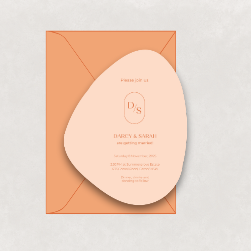 Monogram Invitation