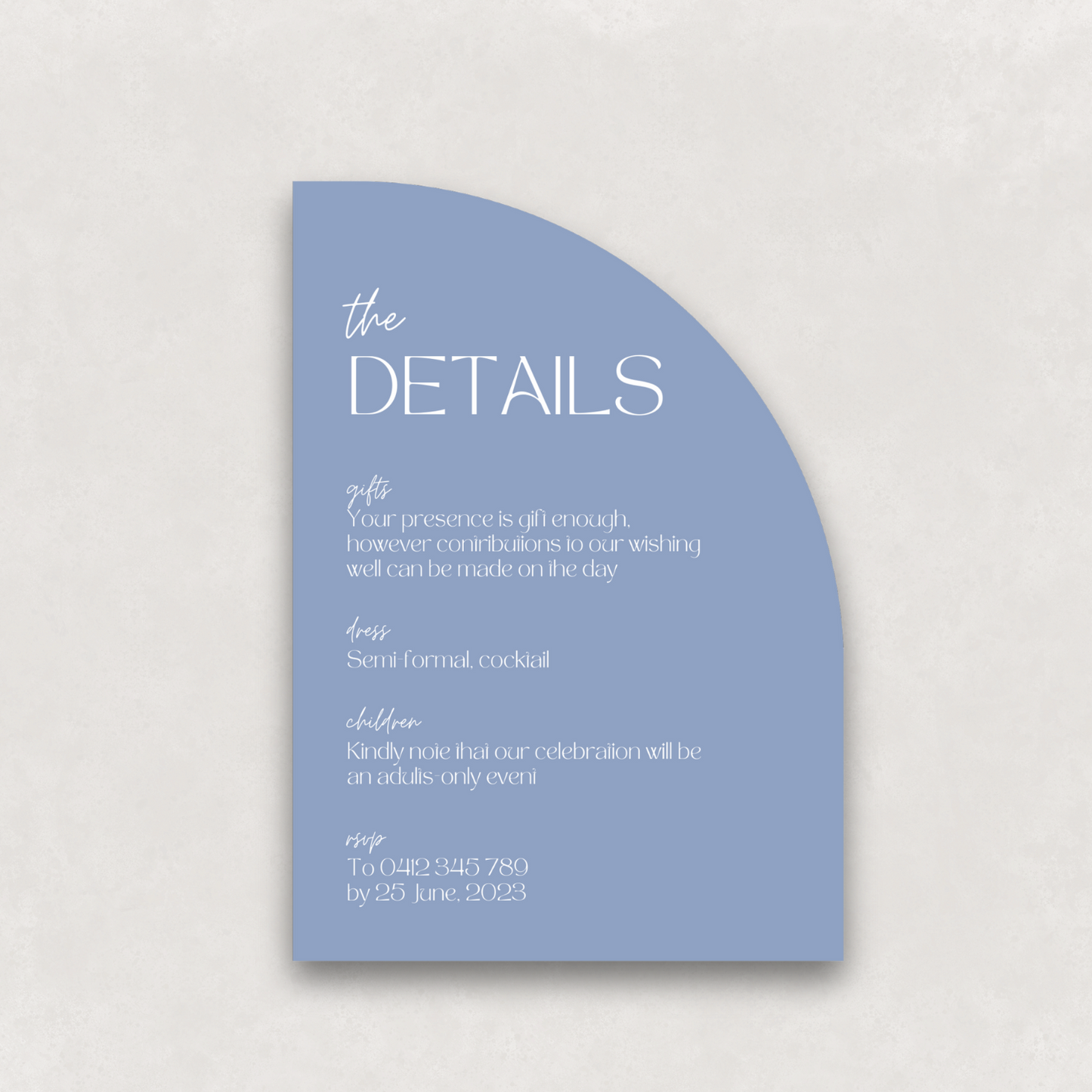Zephyr Details Card