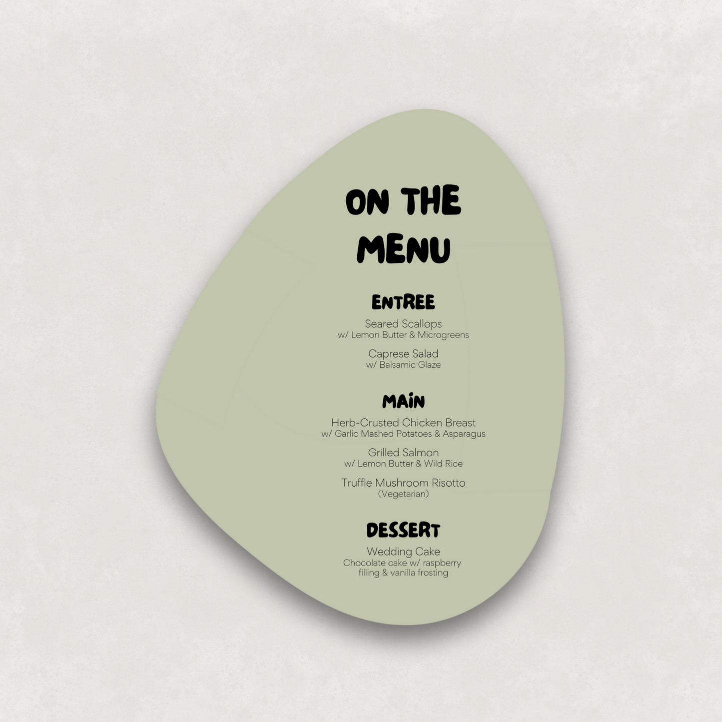 Scout Large Menu