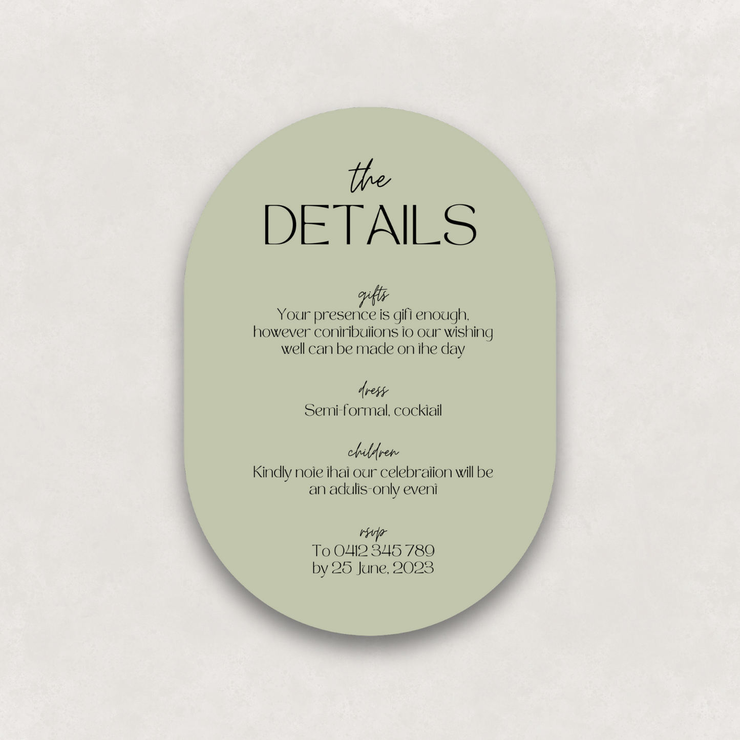 Zephyr Details Card