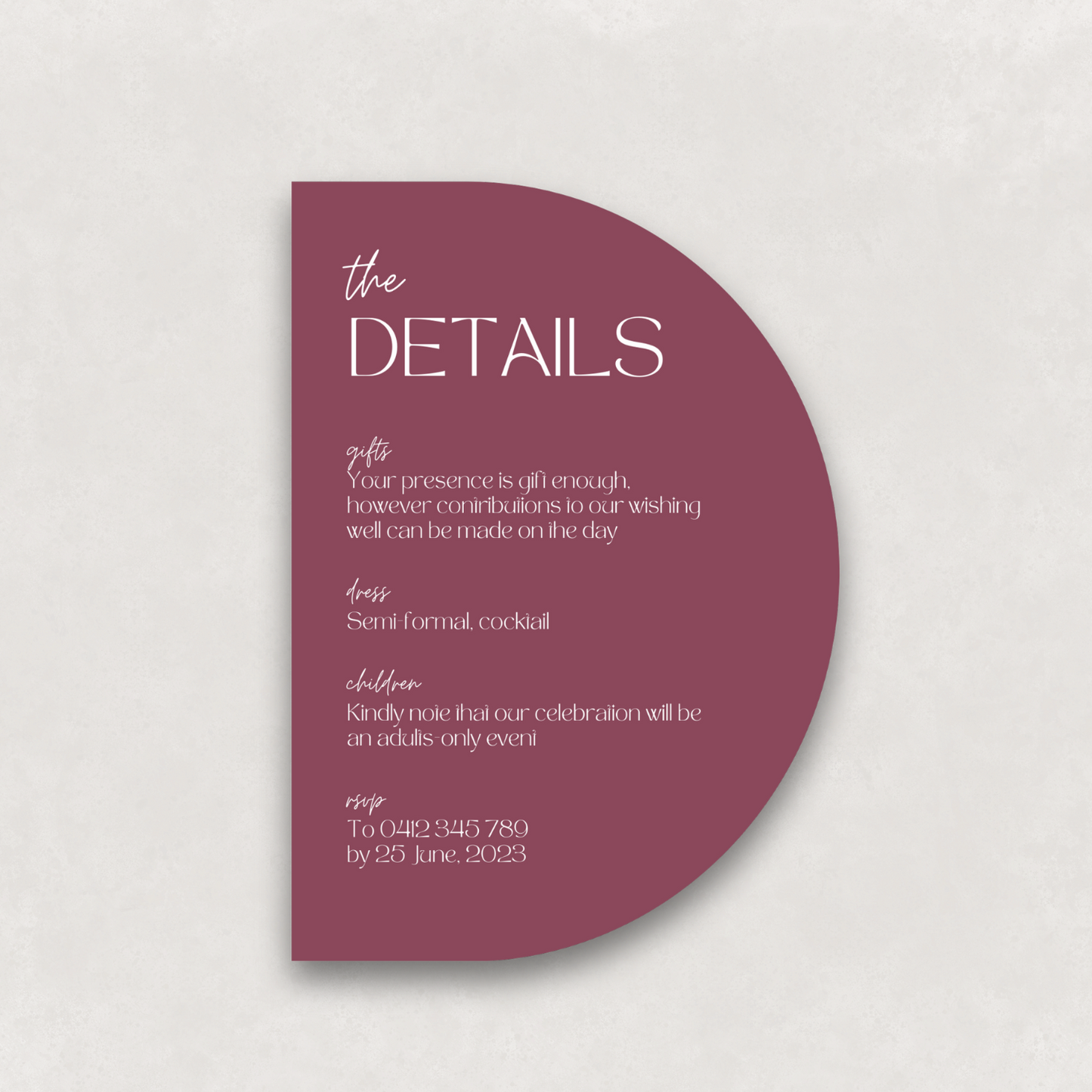 Zephyr Details Card