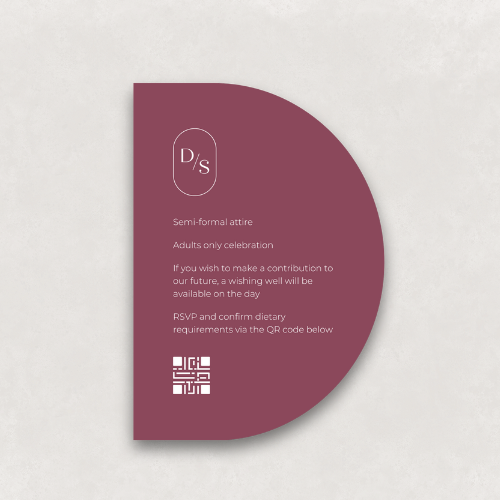 Monogram Details Card