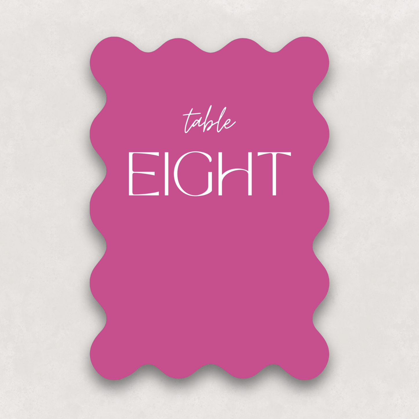 Zephyr Table Numbers