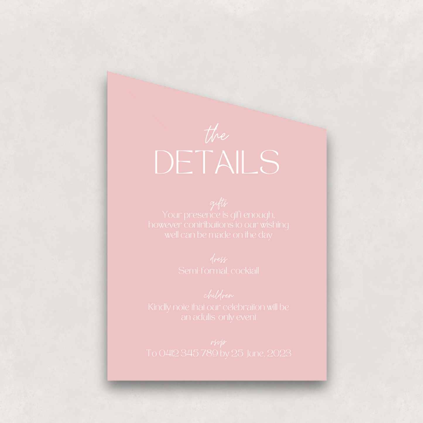Zephyr Details Card