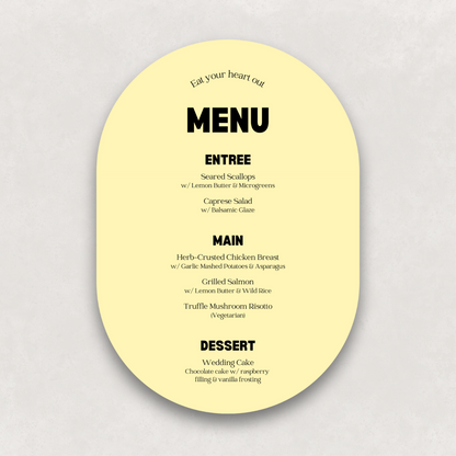 Echo Large Menu