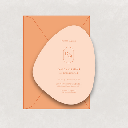 Monogram Invitation
