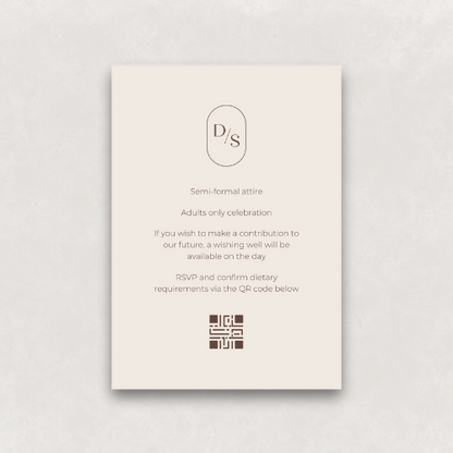 Monogram Details Card