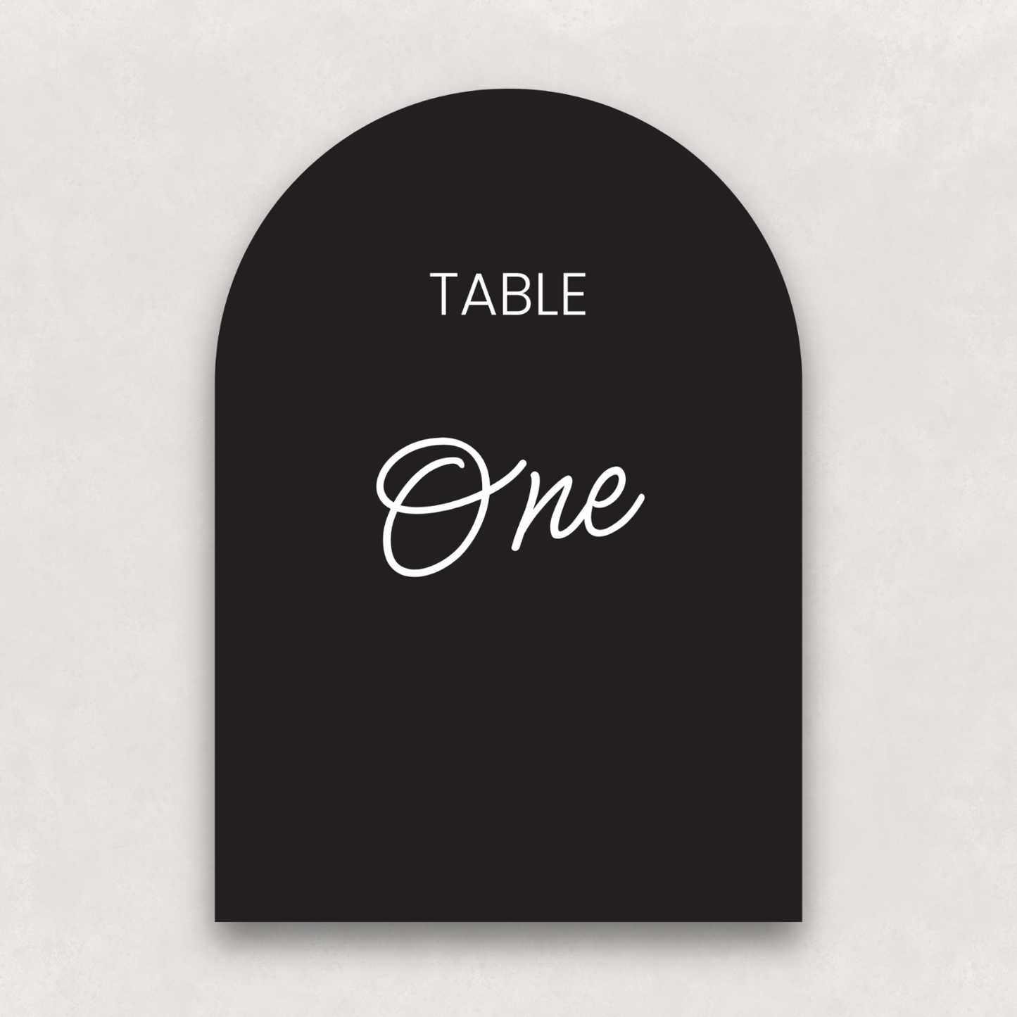 Après Table Numbers