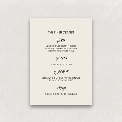 Après Details Card