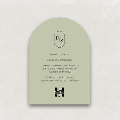 Monogram Details Card