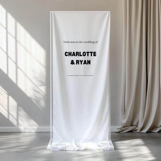 Echo Linen Welcome Sign