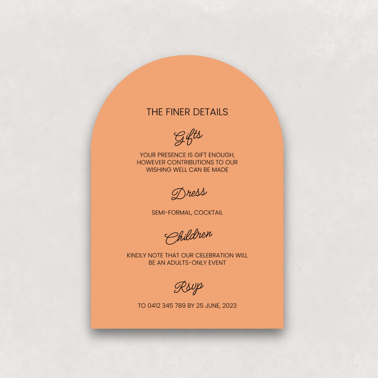 Après Details Card