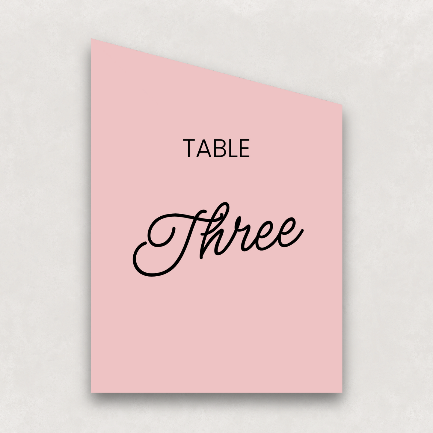 Après Table Numbers