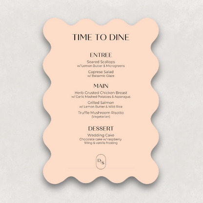Monogram Large Menu