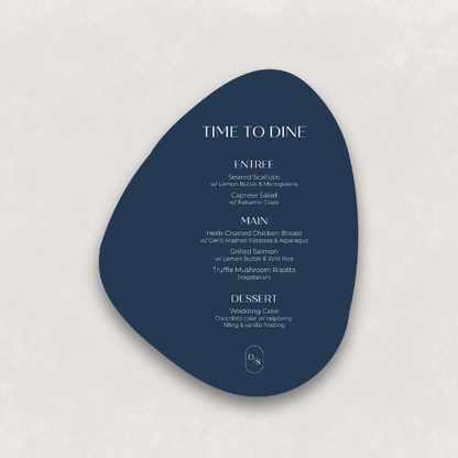 Monogram Large Menu