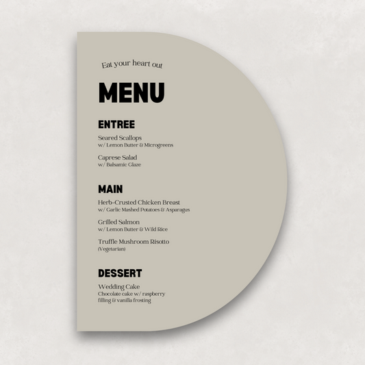 Echo Large Menu