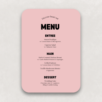 Echo Large Menu