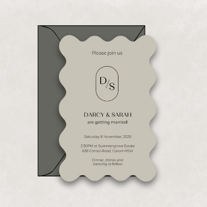 Monogram Invitation