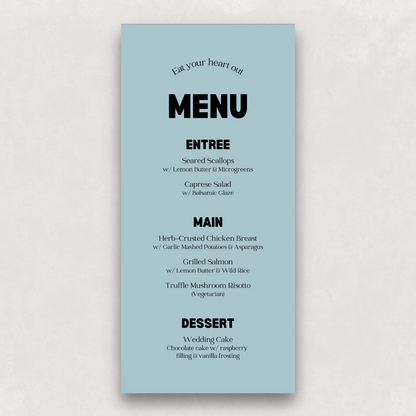 Echo Small Menu