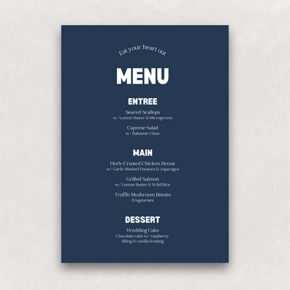 Echo Large Menu