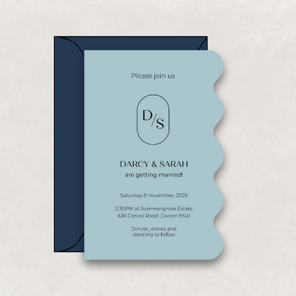 Monogram Invitation