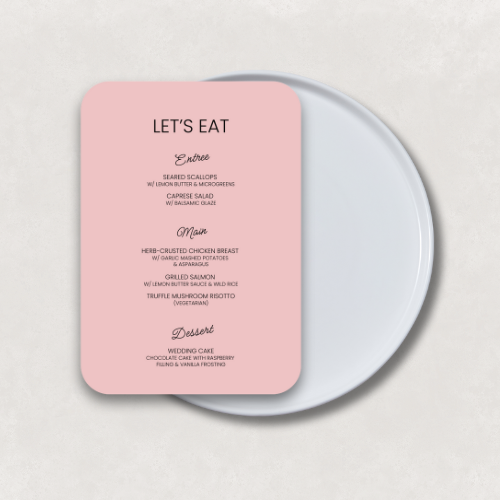 Après Large Menu
