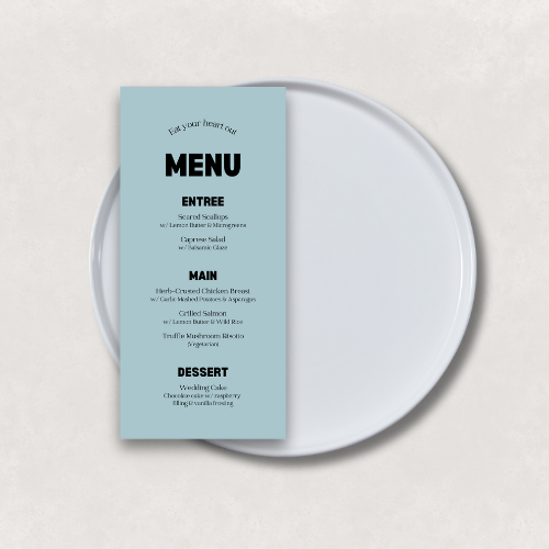 Echo Small Menu