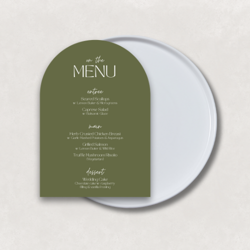 Zephyr Large Menu